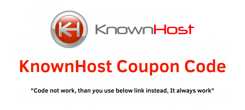 KnownHost Coupon Code