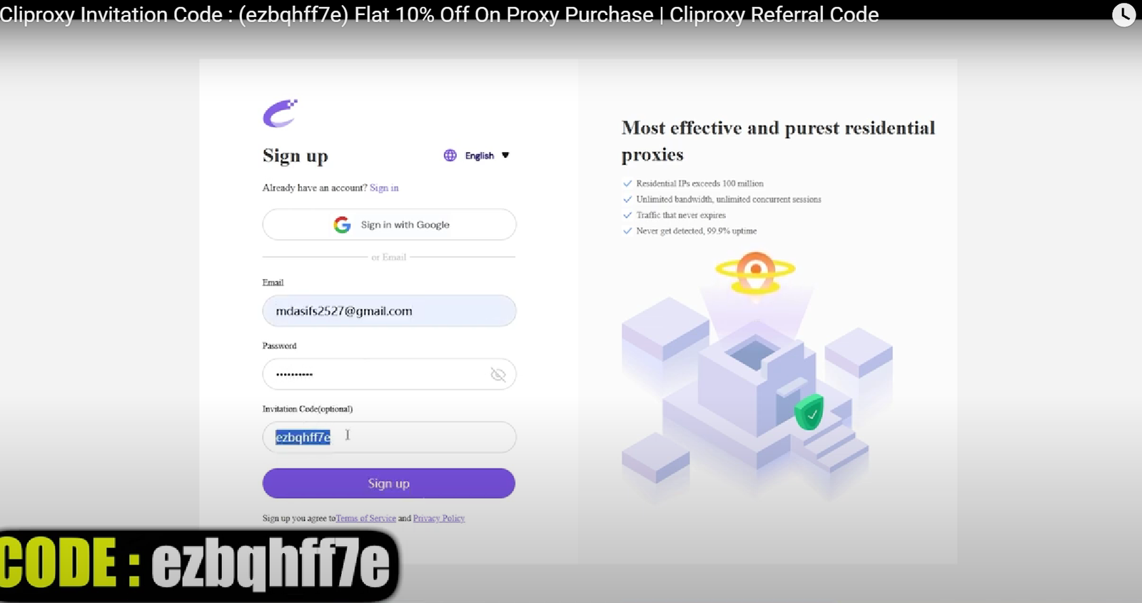 How to Use the Cliproxy Invitation Code