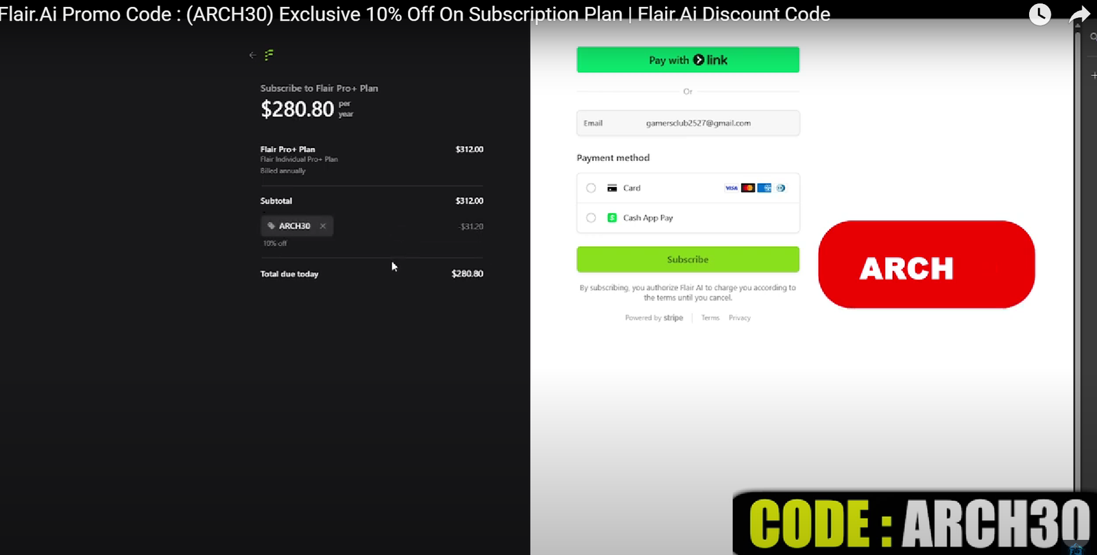 How to Use the Flair.Ai Promo Code