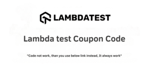 LambdaTest Coupon Code