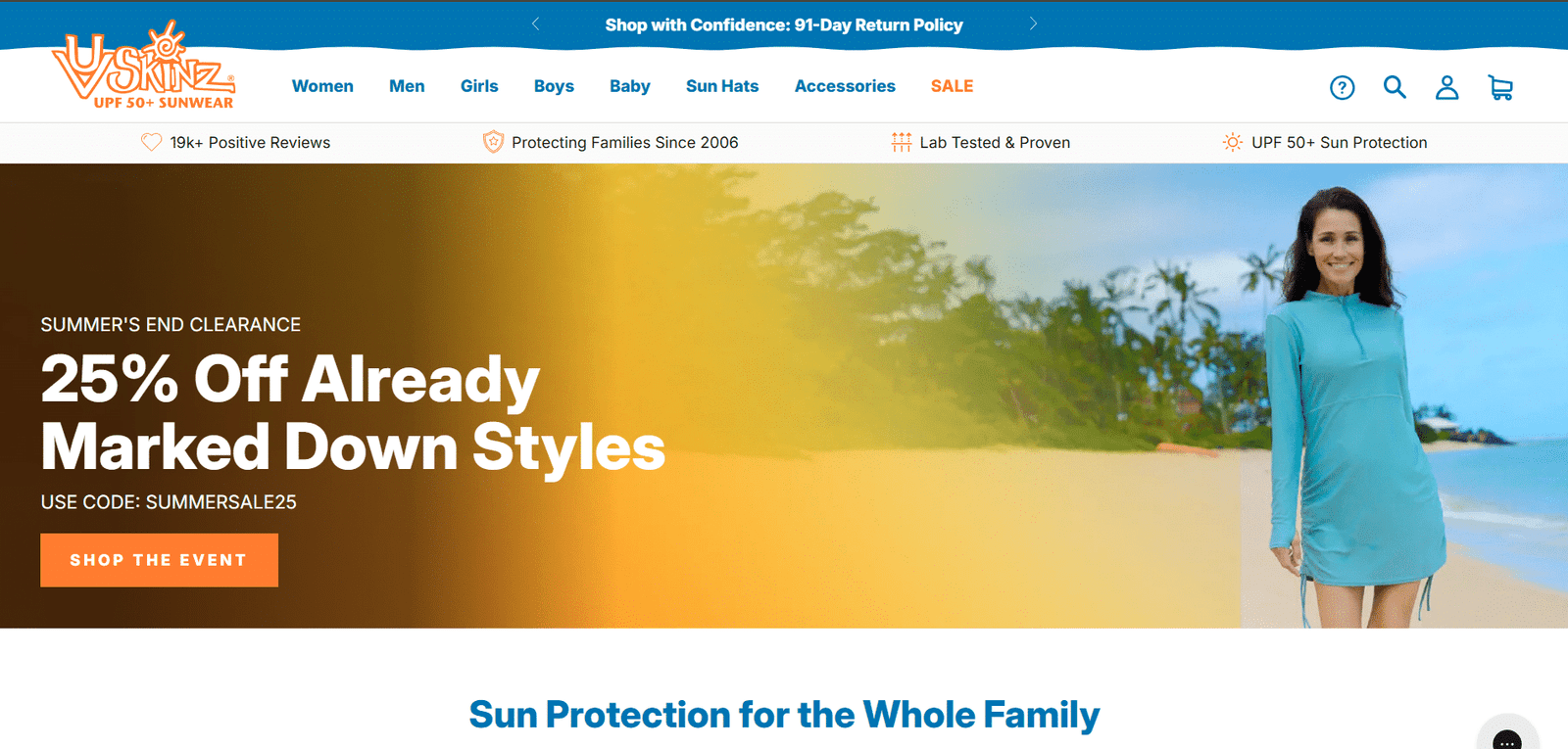 why choose uv skinz