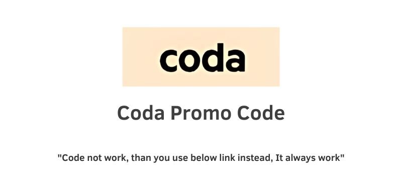 Coda Promo Code
