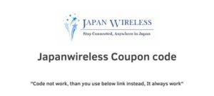 Japanwireless Coupon code