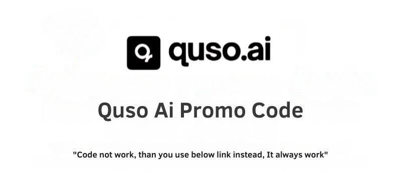 Quso Ai Promo Code