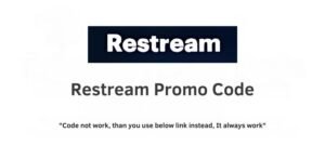 Restream Promo Code
