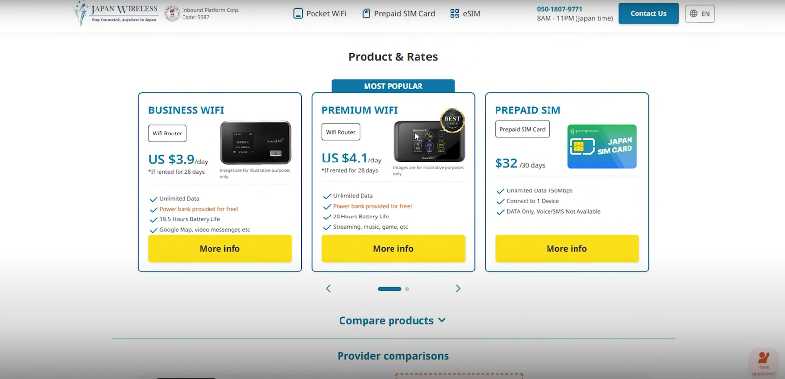 Apply Your Japanwireless Coupon Code in Minutes