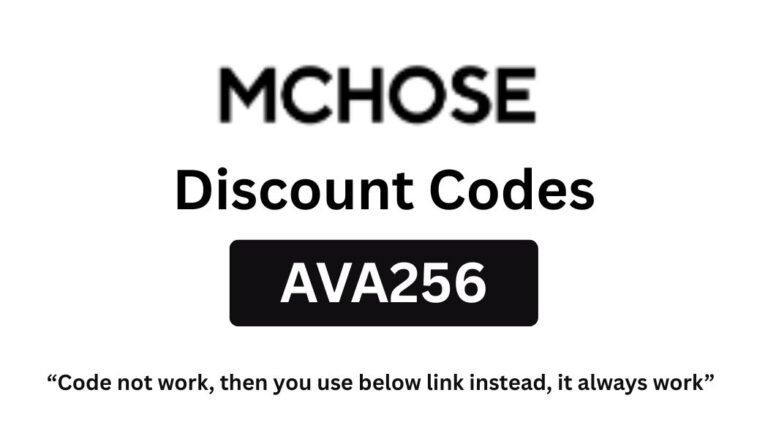 MCHOSE Discount Codes