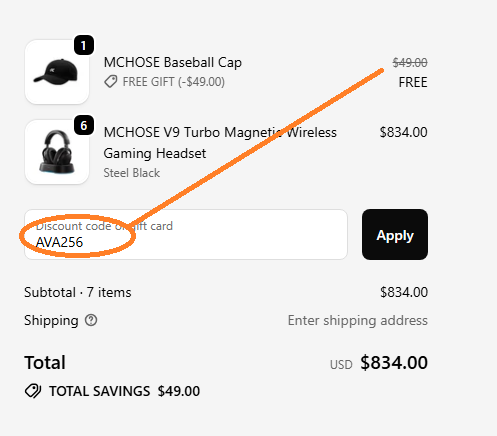 MCHOSE Discount Codes
